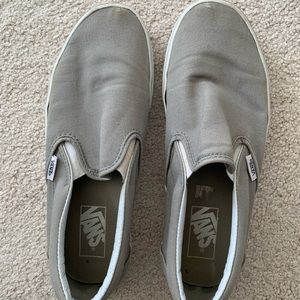 Grey Slip on Vans